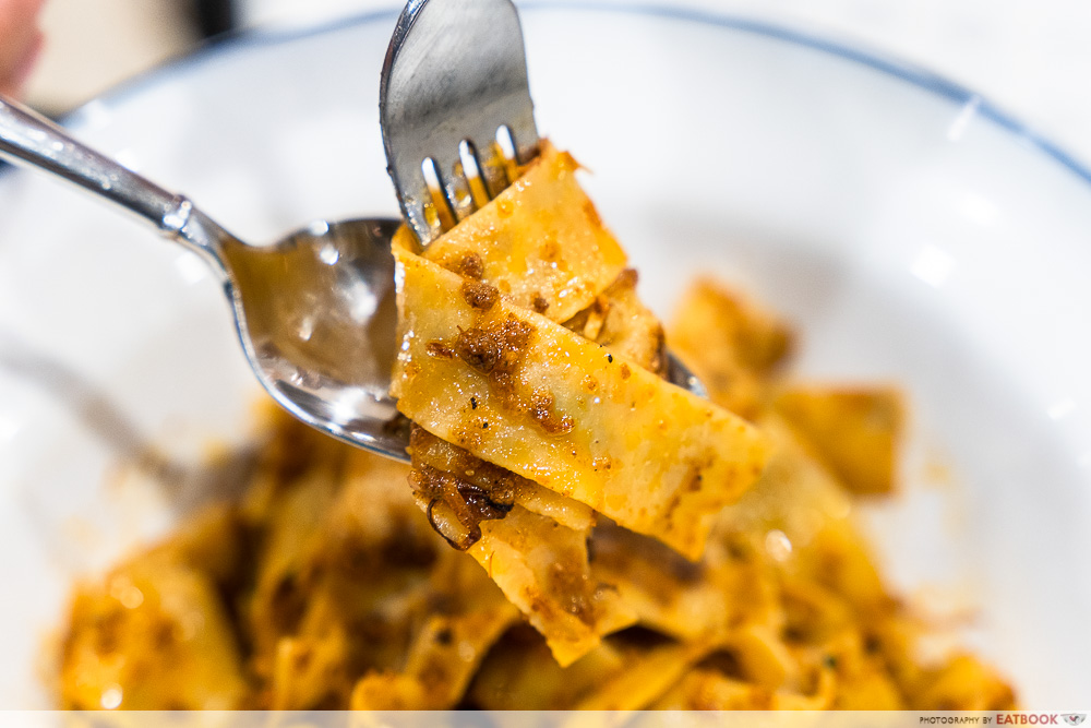 la mensa ragu alla bolognese close up shot