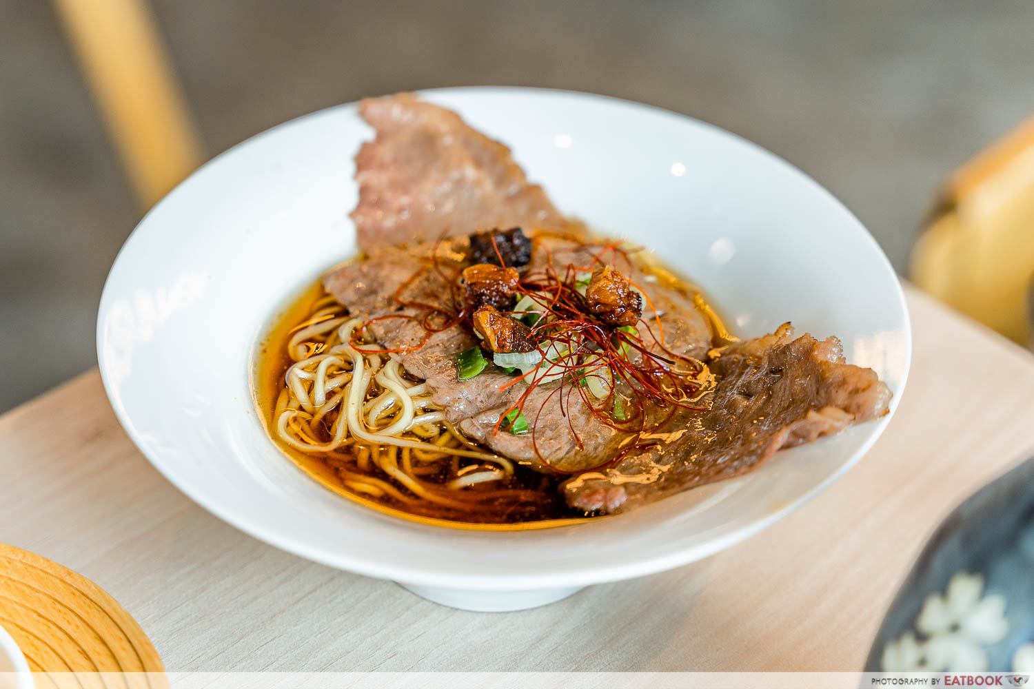 menbaka fire ramen - aburi hokkaido wagyu ramen