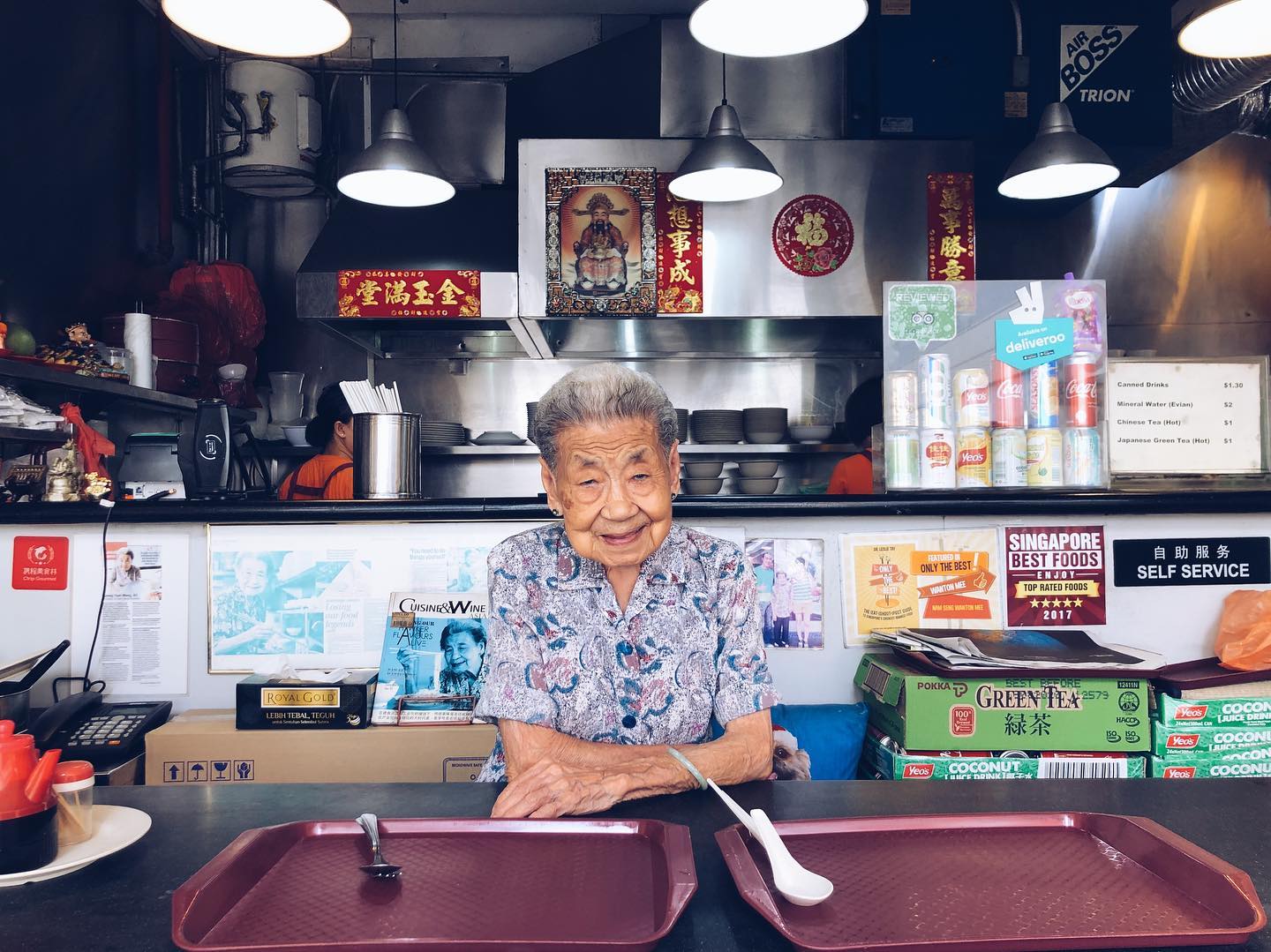 nam seng wanton noodle - mdm leong yuet ming