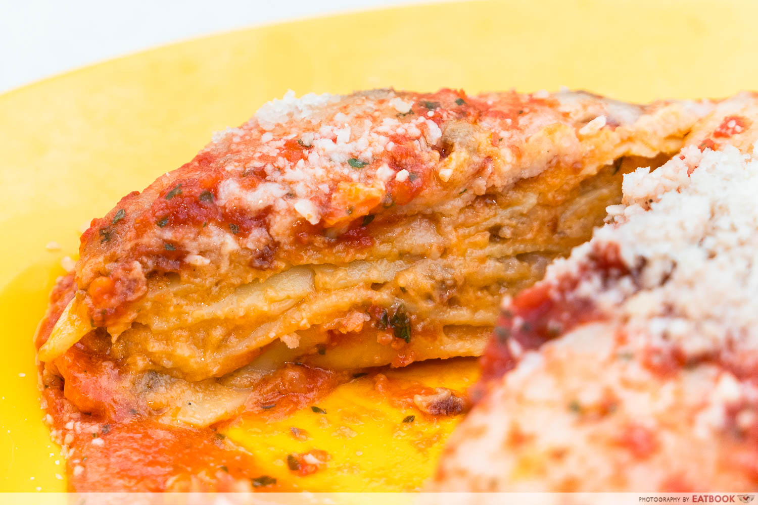 saporita lasagna cross section