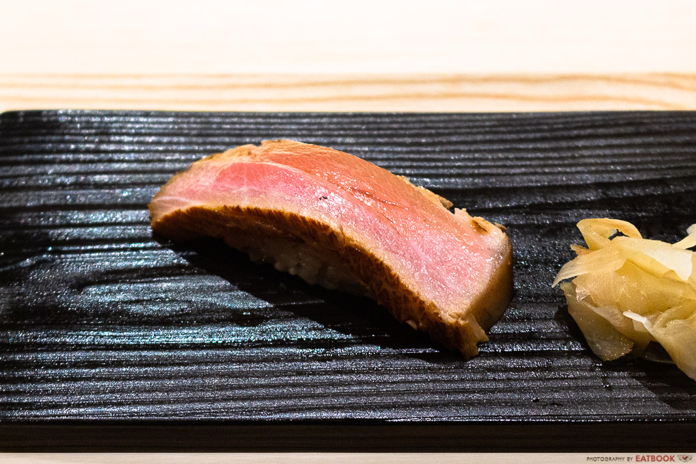 unkai sushi - smoked toro