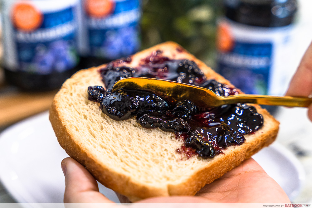 blueberry fruit spread