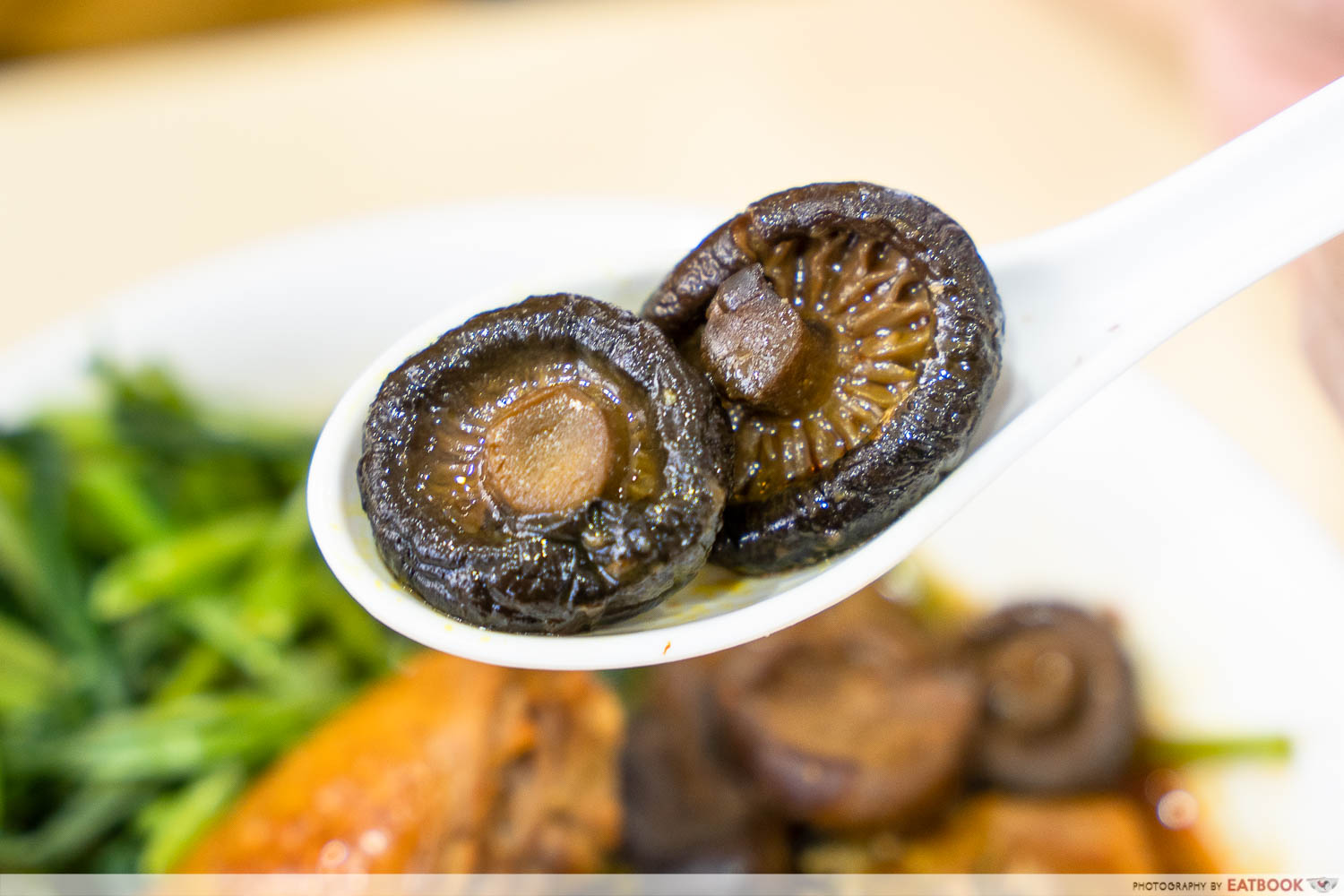 braised mushrooms