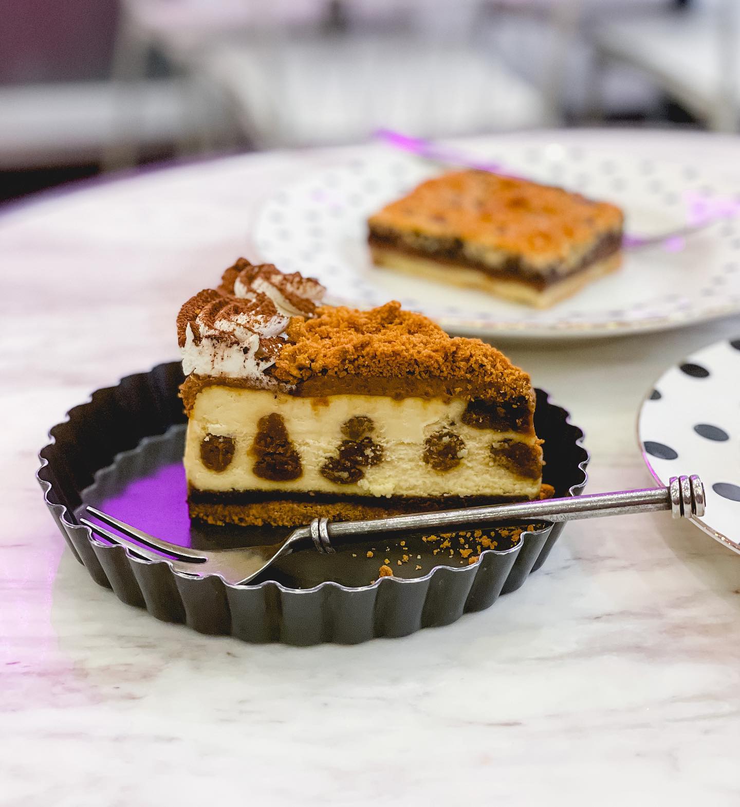 cake spade - speculoos cookie butter cheesecake