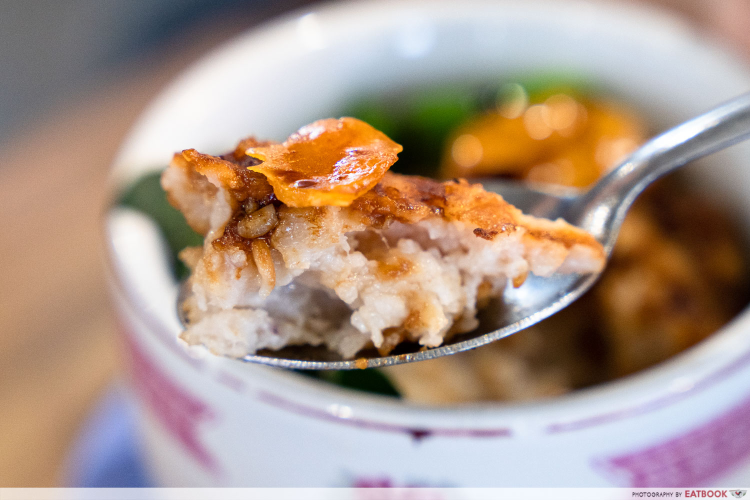 canton delicacies - salted egg pork patty