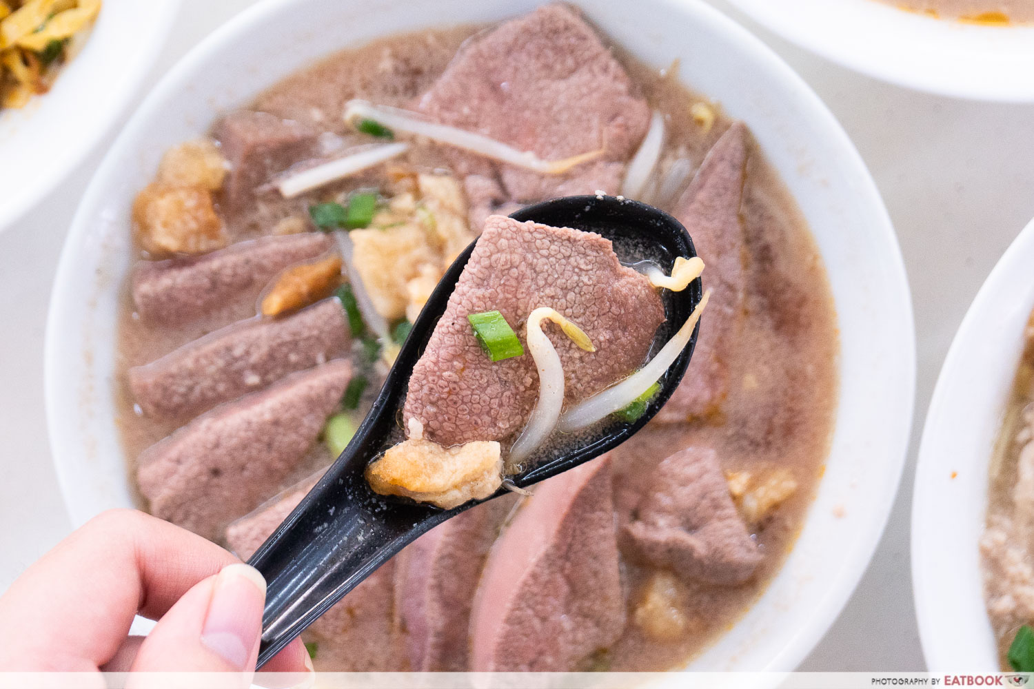 jin xi lai mui siong pork liver soup