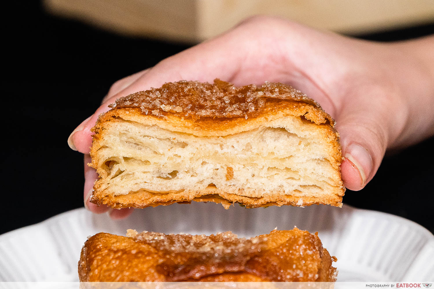 konditori artisan bakes kouign amann cross section