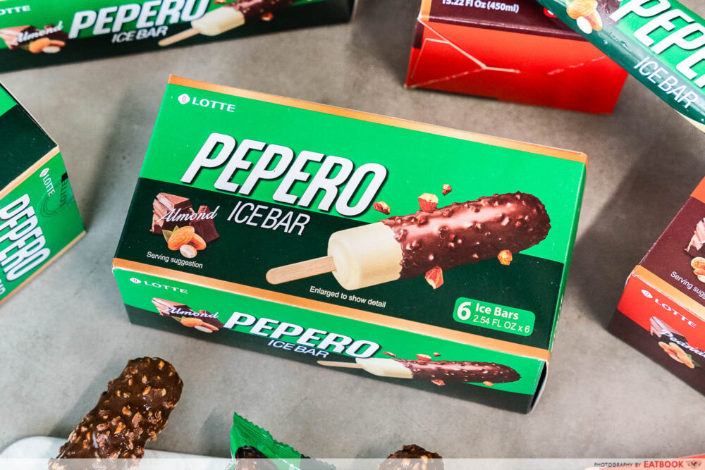 lotte pepero - almond