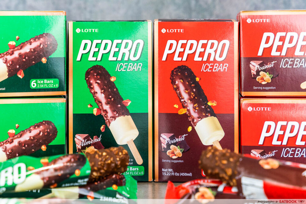 lotte pepero - intro + ice cream