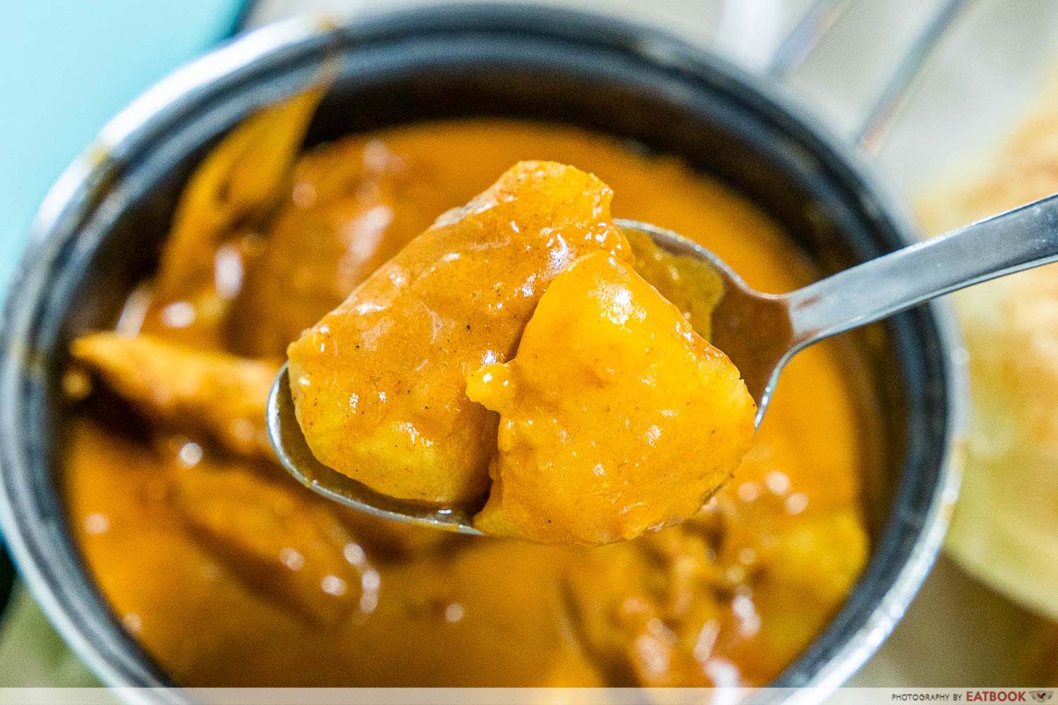 midas curry potato closeup