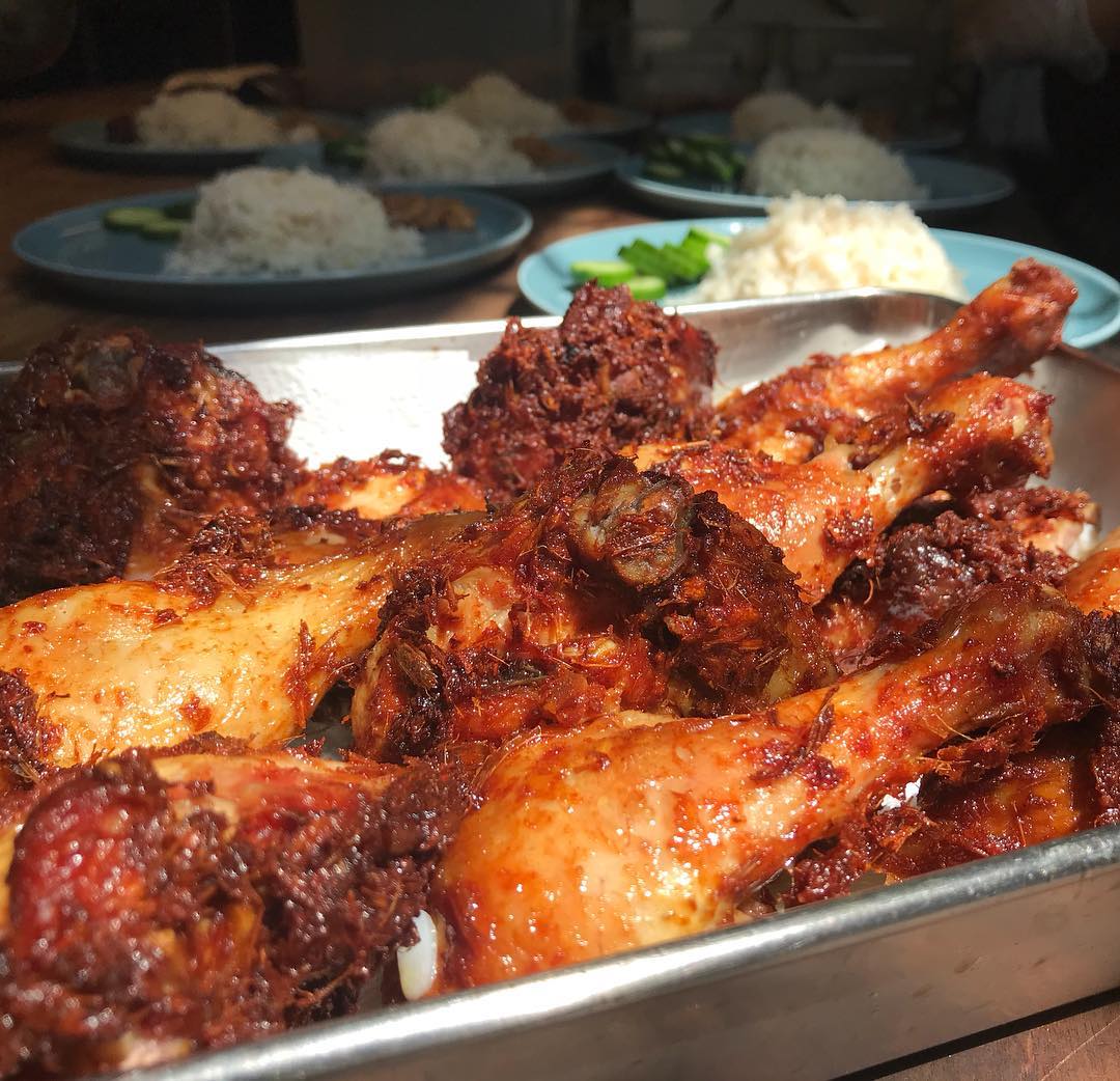 the coconut club nasi lemak chicken