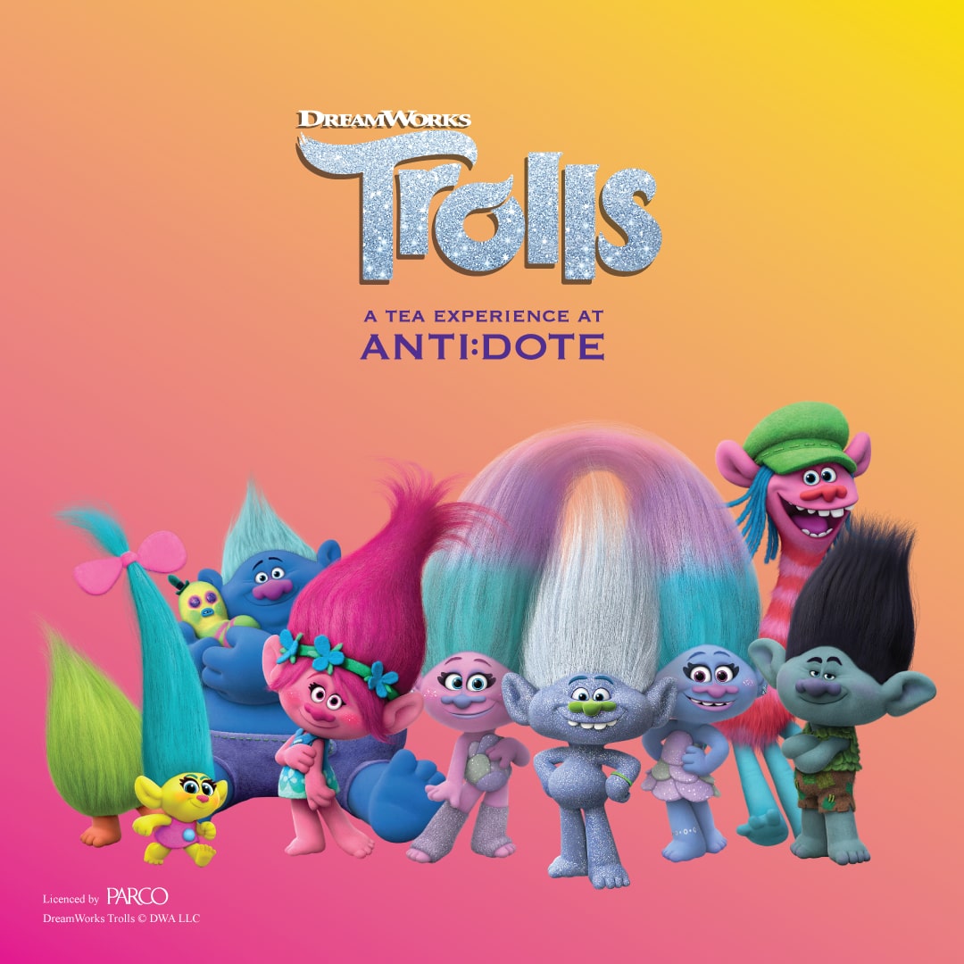 trolls high tea - poster