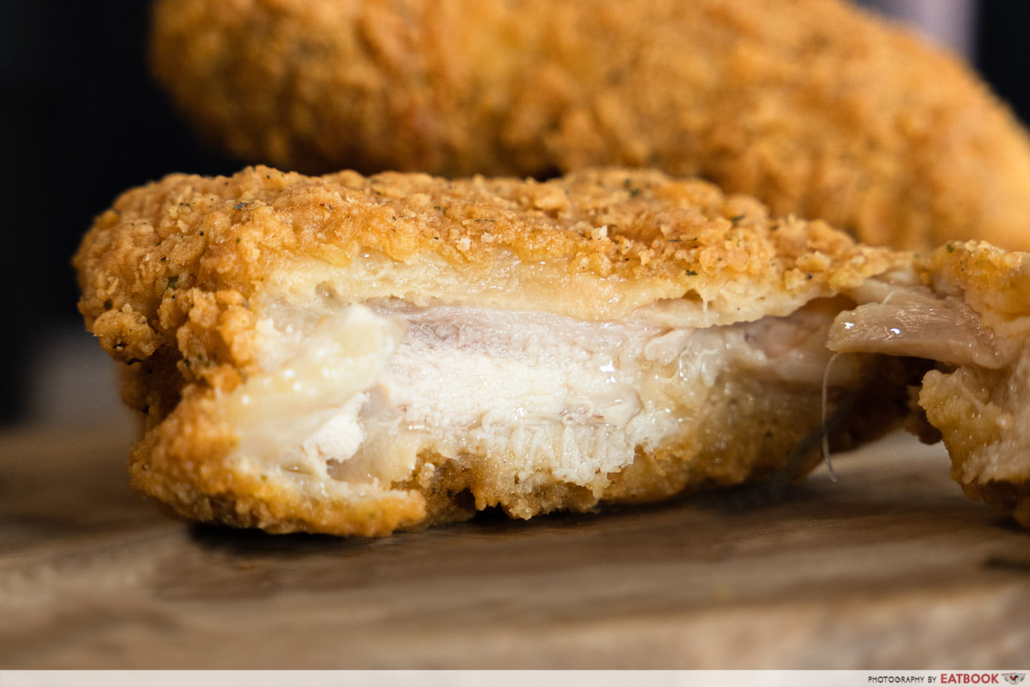 Chicken McCrispy Salt and Pepper Crosssection