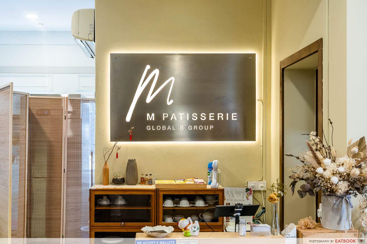 M Patisserie jb cafe storefront