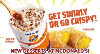 McDonald’s Launches All-New Ovaltine McFlurry, Banana Pie Returns Too