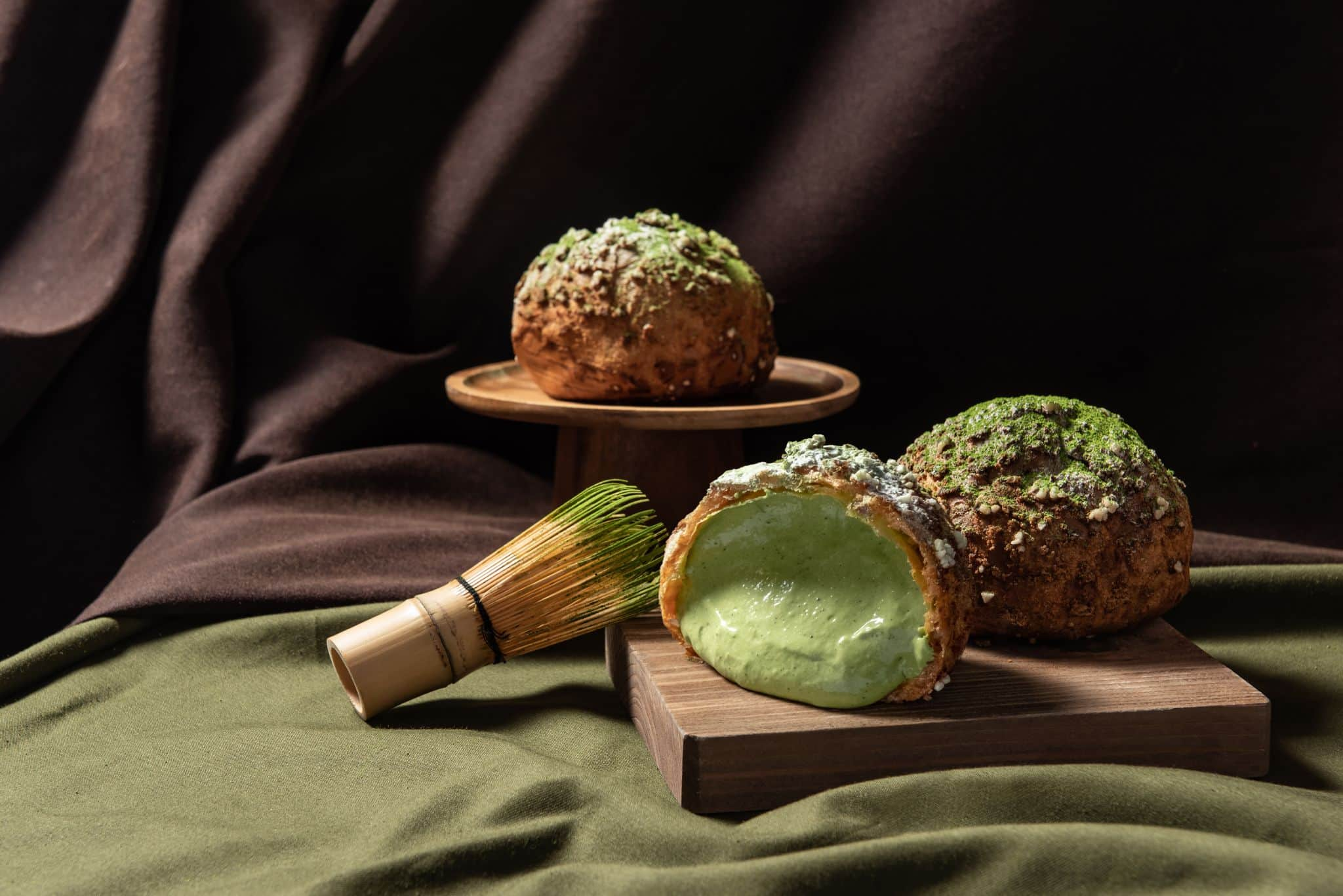 Baristart Coffee matcha series cream puff