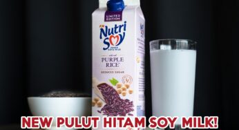 Nutrisoy Has New Limited-Edition Purple Rice Soy Milk That Tastes Like Pulut Hitam