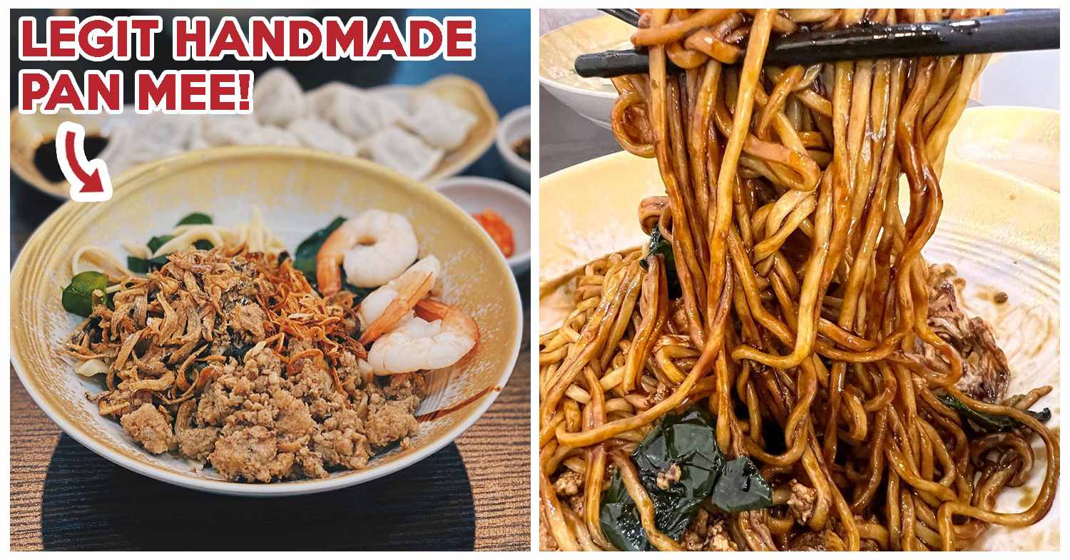 Prince Noodles Has $5.50 KL Handmade Pan Mee In Jalan Besar