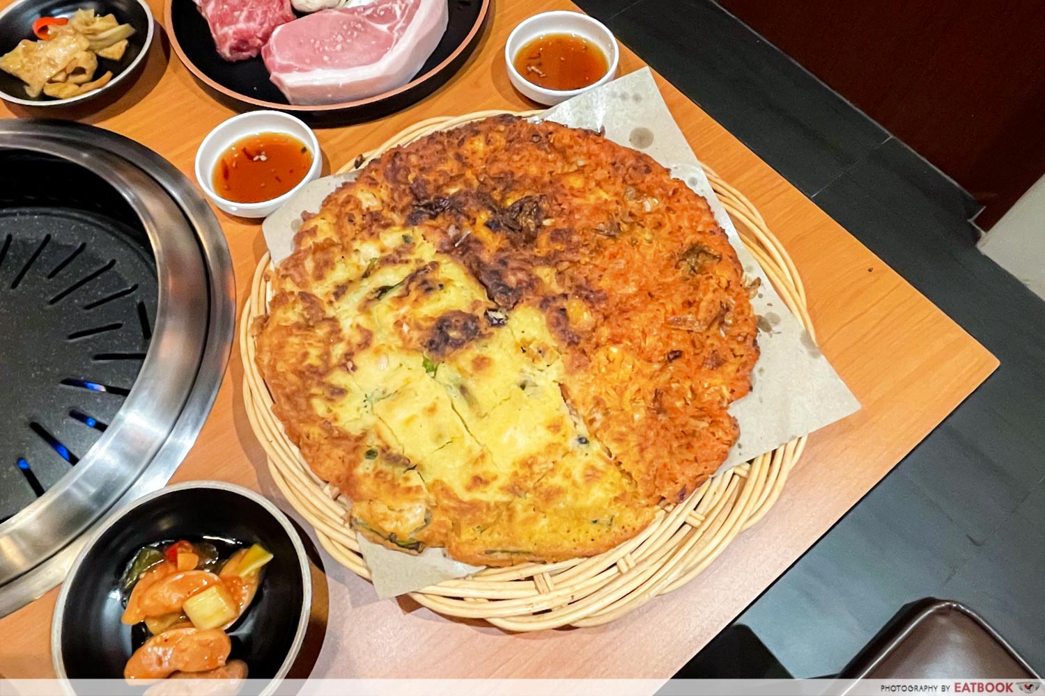 half half korean pancake