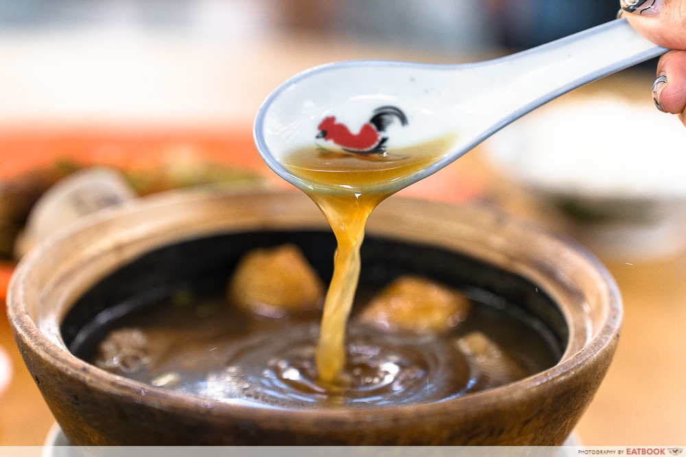 kedai bkt hin hock - bak kut teh soup