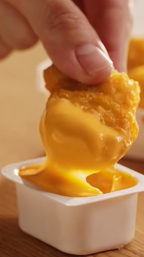 mcdonalds nuggets cheese dip