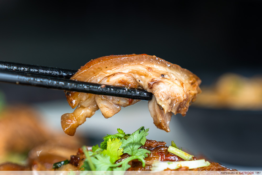 taika huat - pig trotter detail