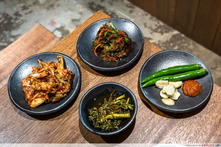 um yong baek korean banchan