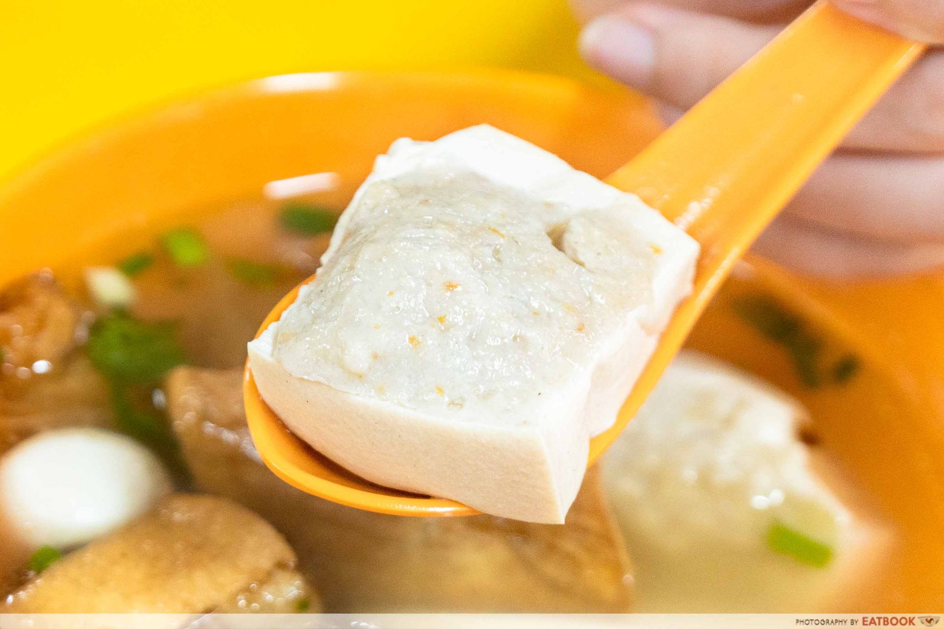 yong xiang xing dou fu tofu and fish paste intro shot
