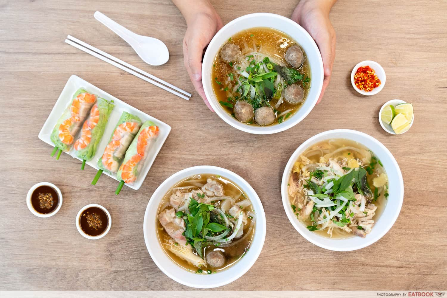 Chef Minh Vietnamese Pho Flatlay