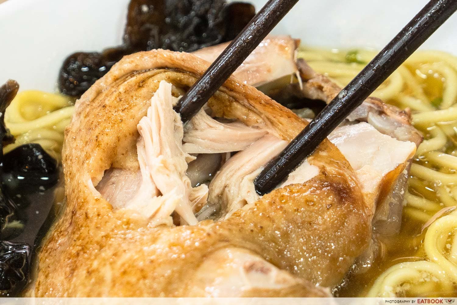 Chopstick tender chicken drumstick