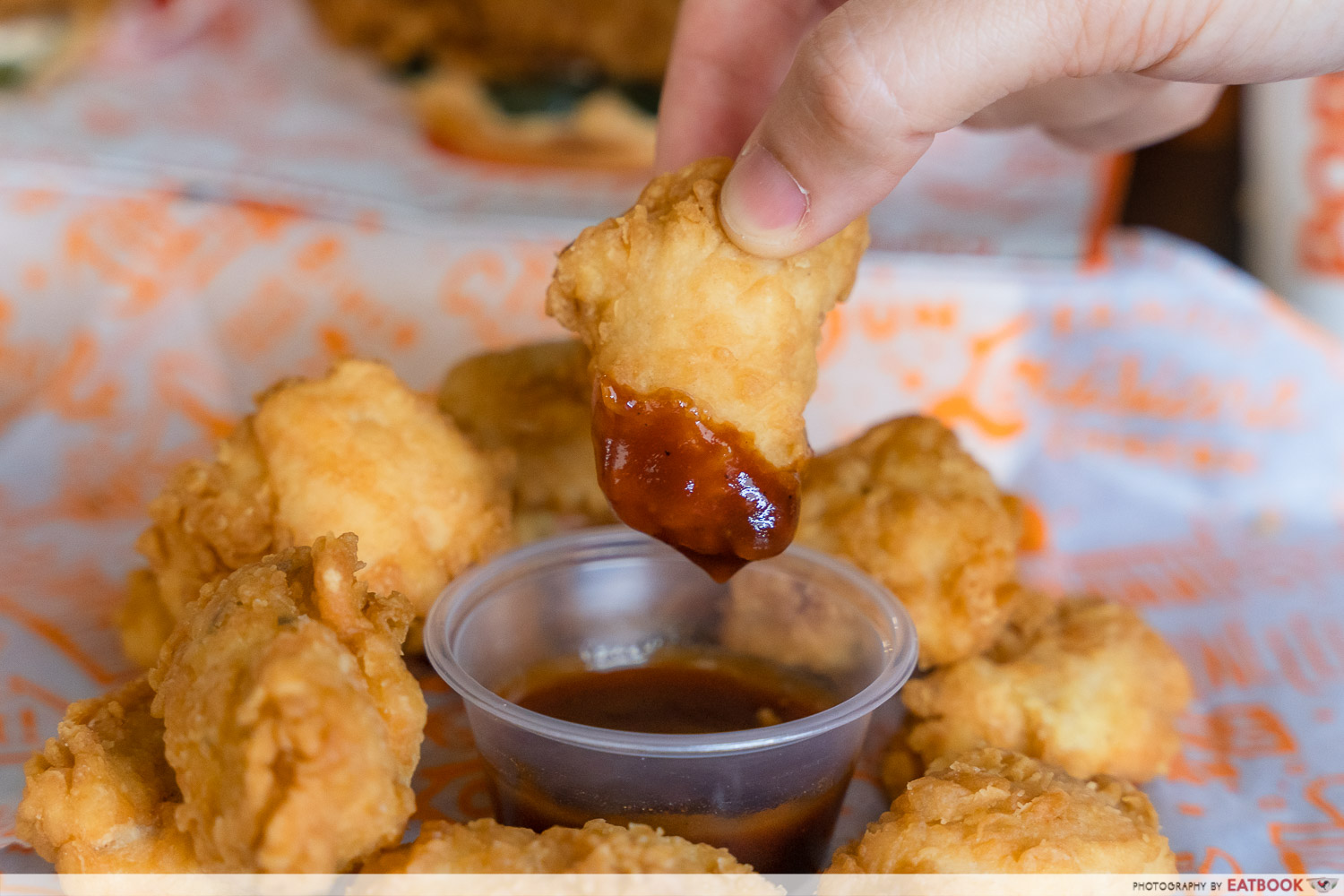 buttermilk nuggets and dip