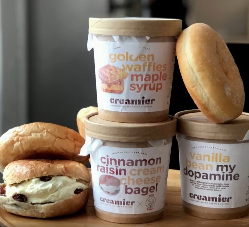 creamier bagel ice cream