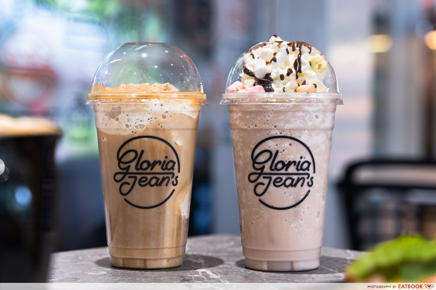 gloria jean's coffees - ice blended drinks