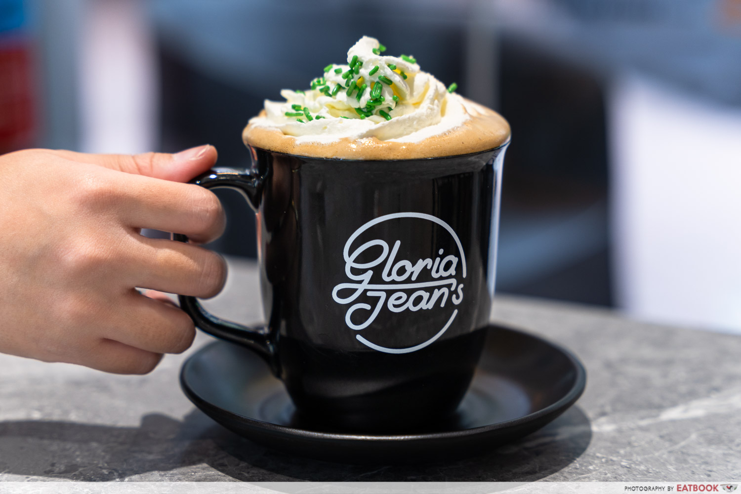 gloria jean's coffees - irish nut creme latte