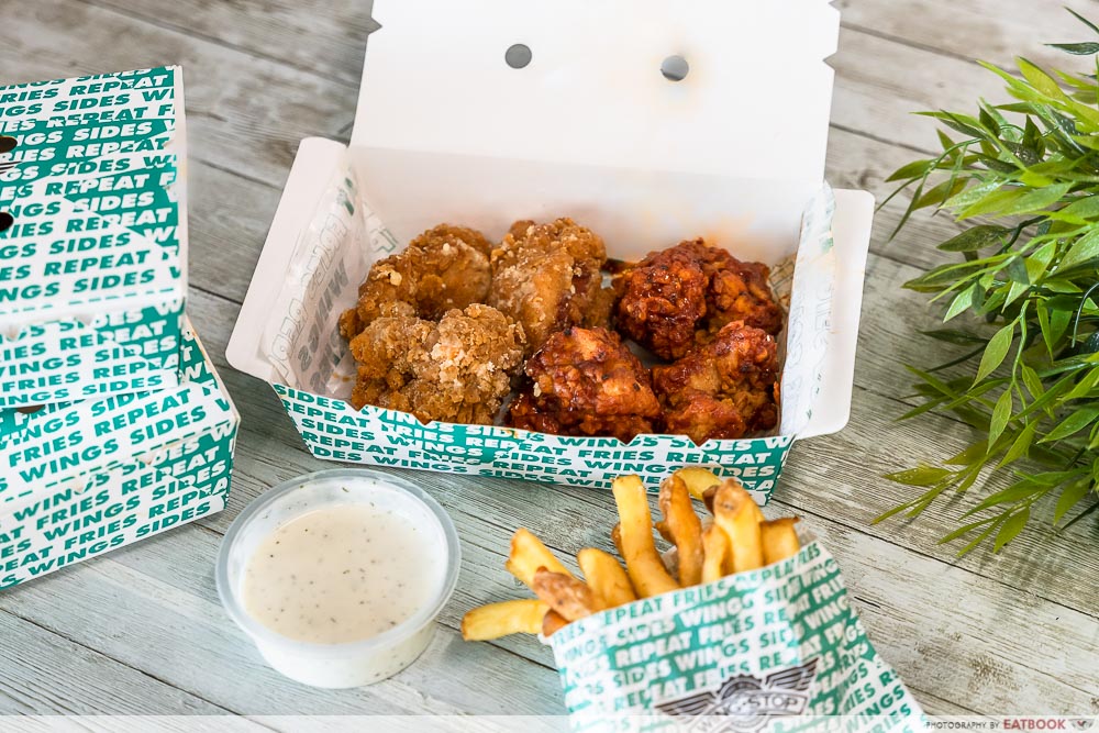 grabfood fried chicken day - wingstop