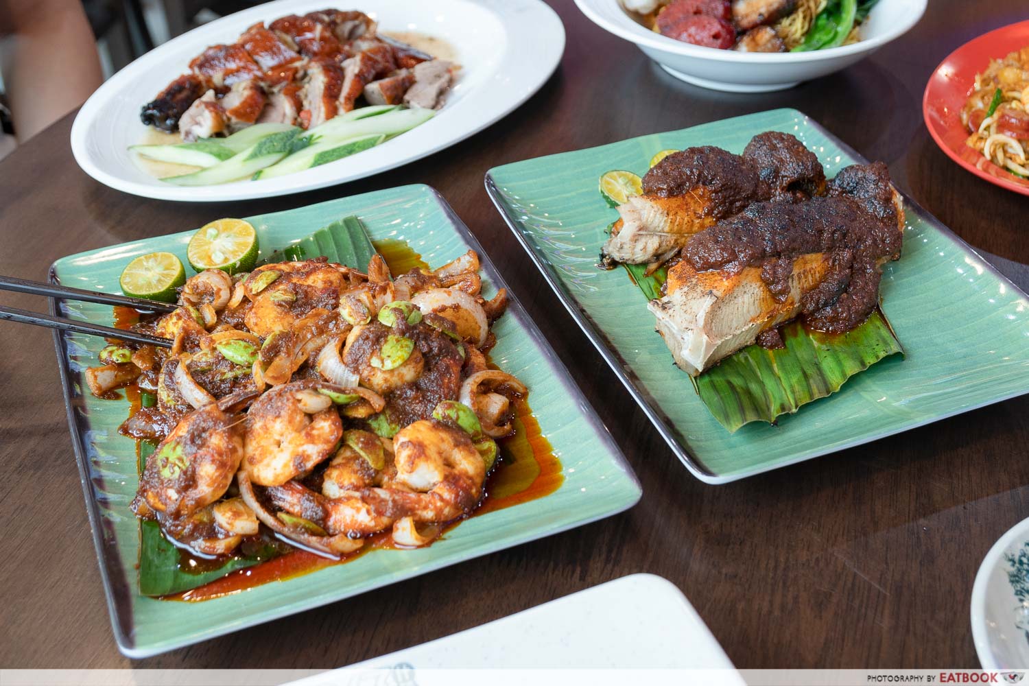 malaysia boleh - kl da pai dang petai prawns sambal stingray