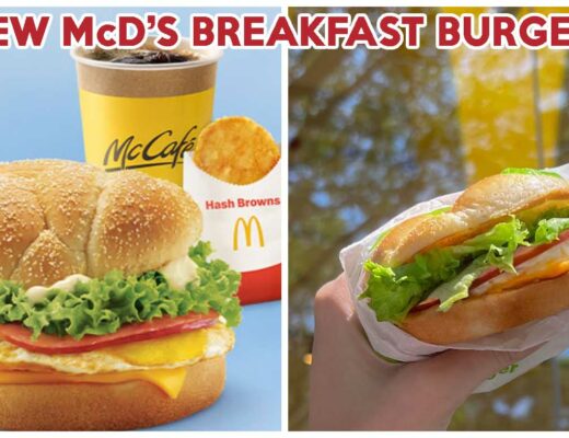 mcds chicken ham & egg breakfast burger - cover