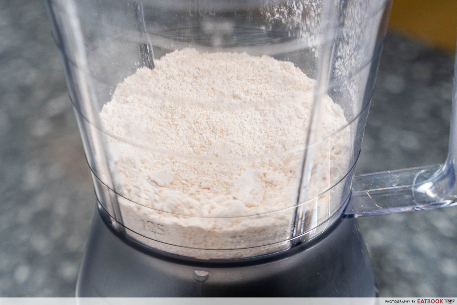 one-cup breakfast recipe - oat flour