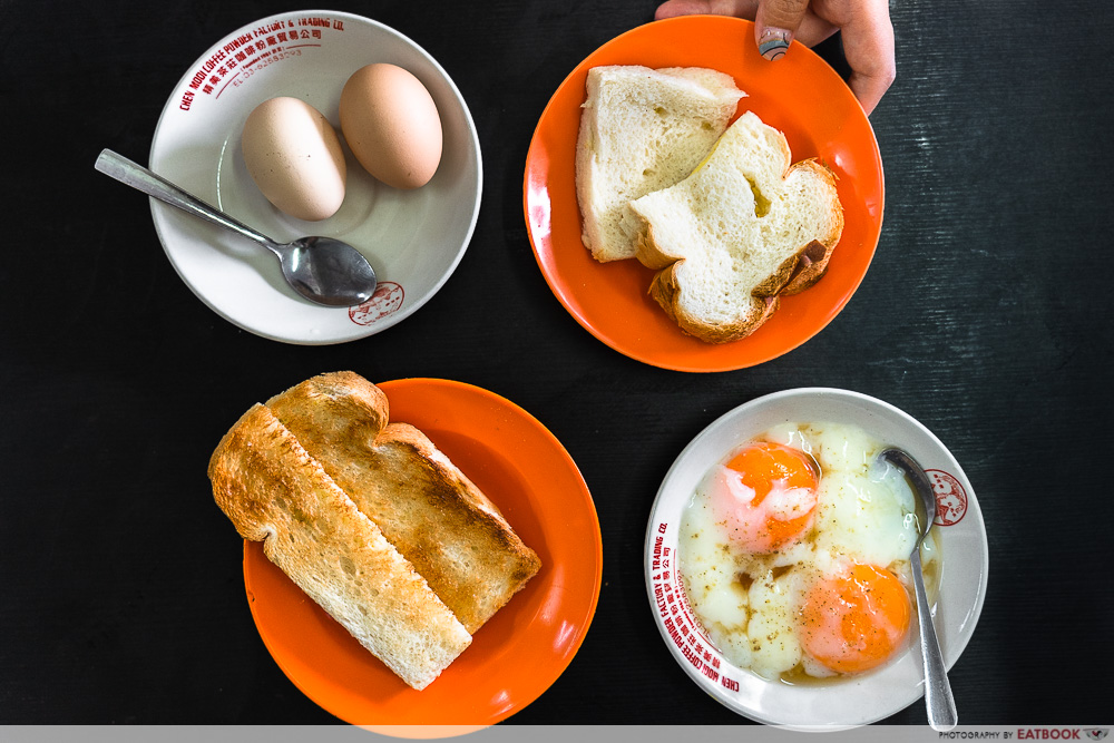 tai chiang - bread and eggs