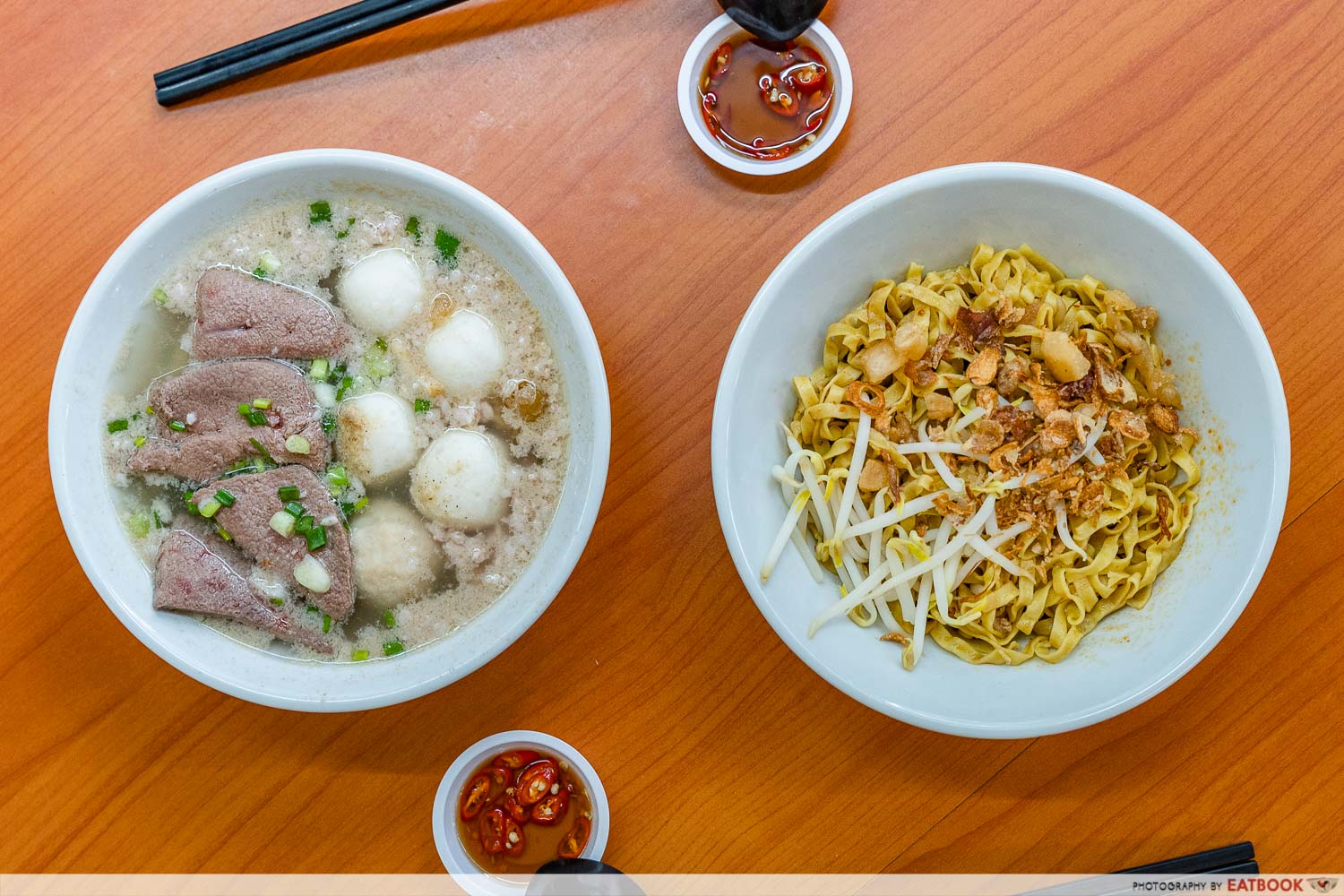 10 best bak chor mee - jin xi lai mui siong flatlay