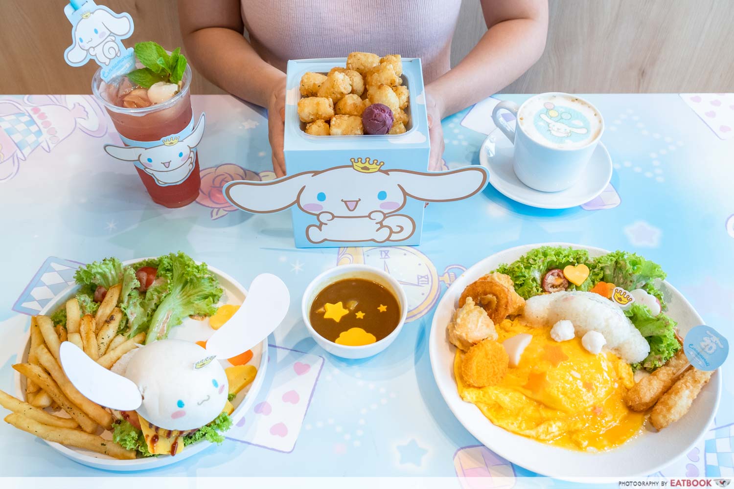 Cinnamoroll Cafe Review: Adorable Sanrio Pop-up In Orchard Central with  Seafood Curry Rice And Caramel Waffles | Eatbook.sg