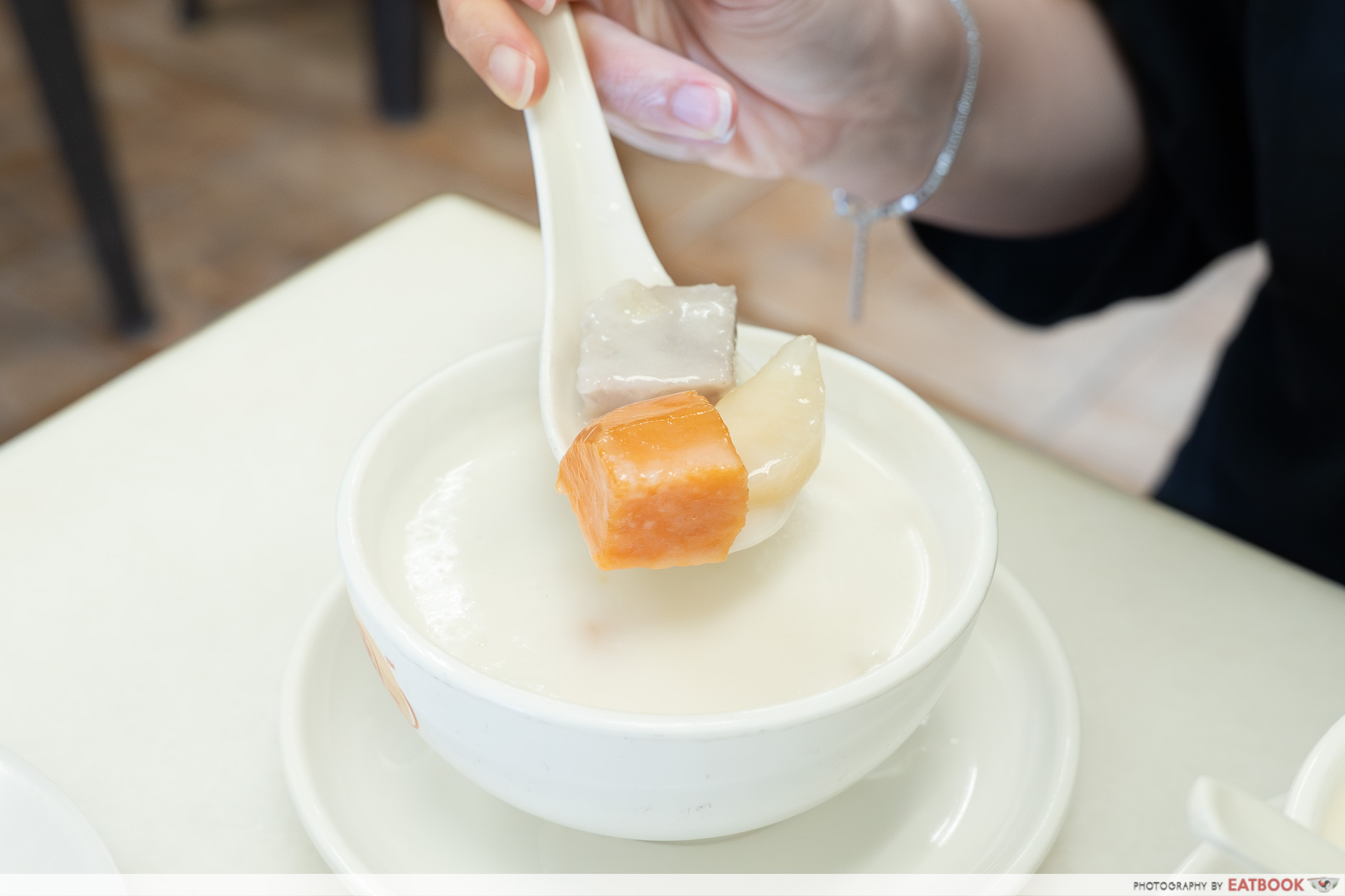 bubur cha cha interaction shot