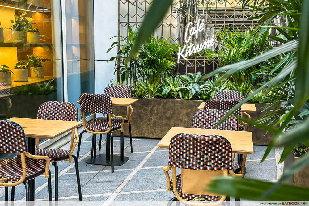 cafe kitsune singapore decor