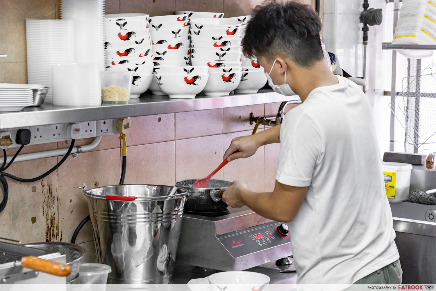 fantastic dim sum - making porridge