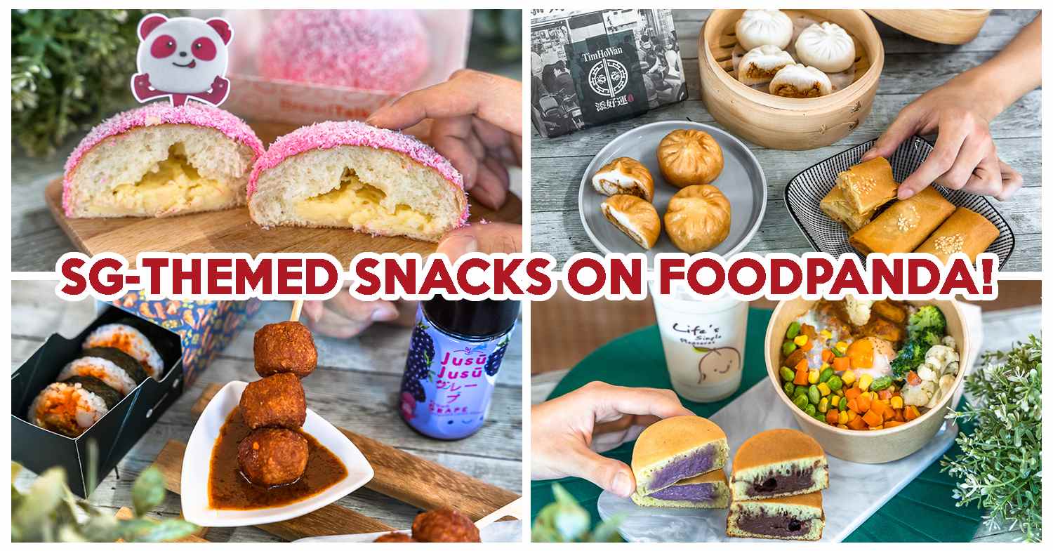 foodpanda sg-themed snacks - cover