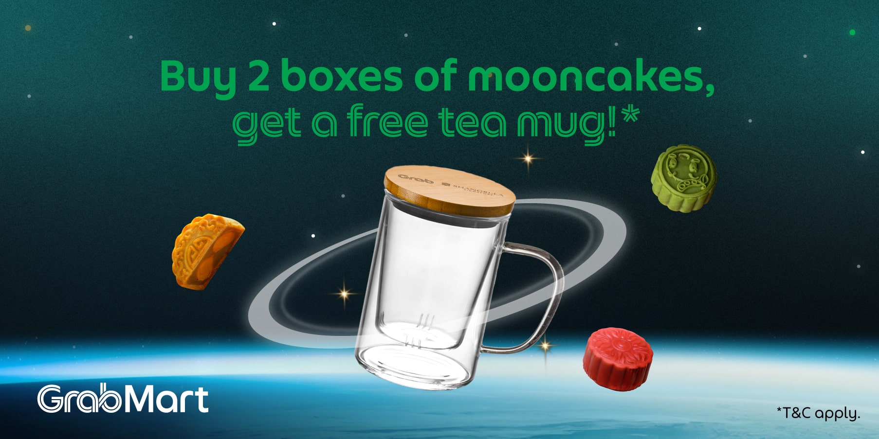 grabmart mooncakes - free mug