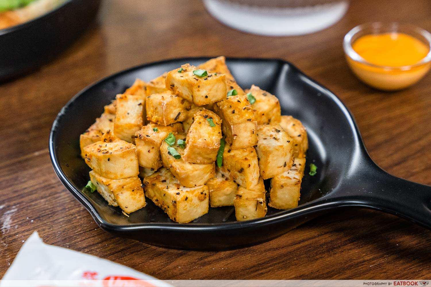 soy tofu air fryer nugget