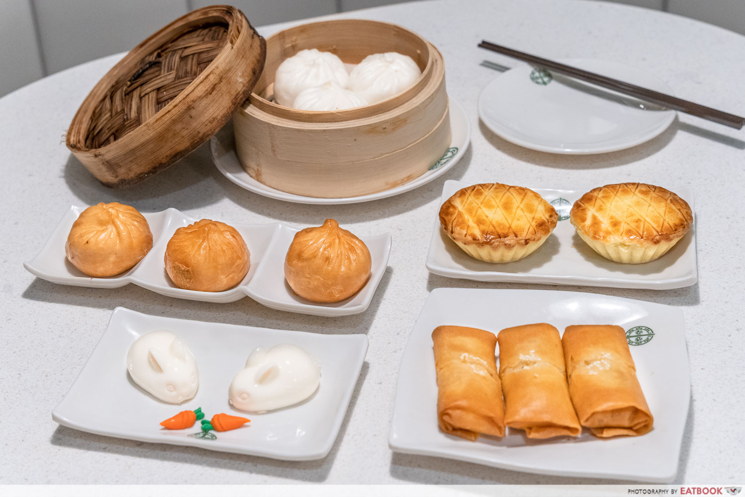 tim ho wan national day - flatlay