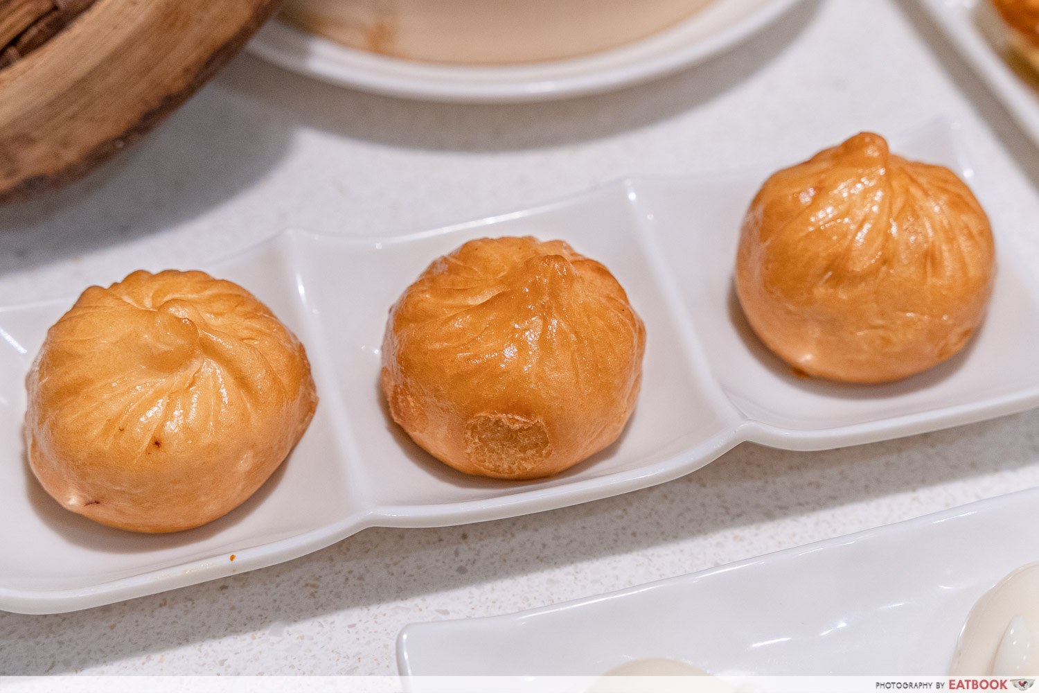 tim ho wan national day - fried chilli crab bao