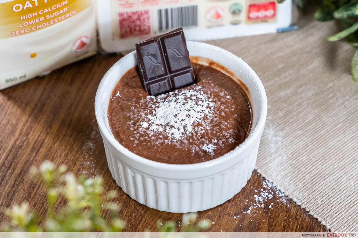 unicurd soy tofu chocolate mousse